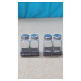 2 New Salt and Pepper Shakers Sets