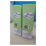 (2) Cleansing Foam.  Healthy snail cleansing: