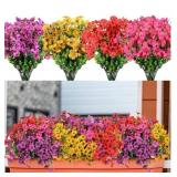 12 Stems Mixed Color Artificial Flowers