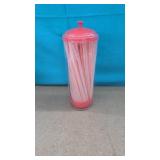 (New)Straw Holder with 75 Straws