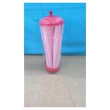 (New)Straw Holder with 75 Straws