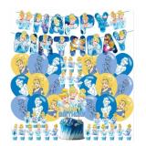 New Princess Birthday Decorations,including Happy