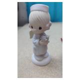 Precious Moments Enesco Angel of Mercy Porcelain