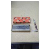 Case Pocket Knife & Vintage Case OilStone
