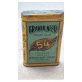 VINTAGE  GRANULATED 54 POCKET TOBACCO