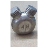 Vintage Soviet Russian Military OIL Bottle used