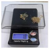 10k Gold   1.8 grams