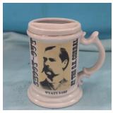 Wyatt Earp Souvenir Mustache Cup