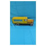 Vintage BANANIA Tin Toy Box Truck made in Italy