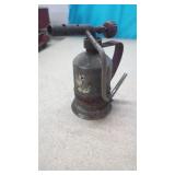 Steampunk Small Blow Torch With Tube   5.5' Tall