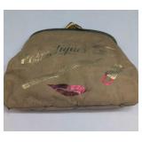 West Germany Leather Cosmetiques bag from Estate