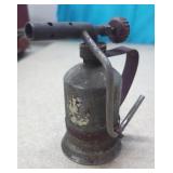 Steampunk Small Blow Torch With Tube   5.5" Tall
