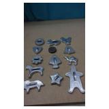 Vintage Metal Cookie Cutters
