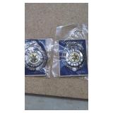 Toy Detective & Special Police Badges on O