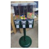 Triple Vending Machine on Stand   Does not have