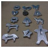 Vintage Metal Cookie Cutters