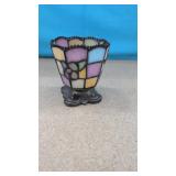 Party Lite Stained Glass Votive Ycandle Holder