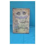 (New) 12" x 8" Metal Sign