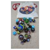 Collector Marble s in Bag ( from Estate)