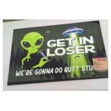 (New) Alien Indoor/Outdoor Mat (17" x 25"