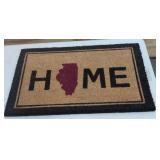 (New) Illinois Door Mat ( Heavy Duty)  18" x 29"