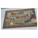 (New) Did You Call First?  Indoor/ Outdoor Mat (