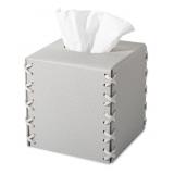 New Tissue Box Cover PU Leather Tissue Holder