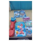 New Swimming Lot 7 PCs  Goggles, Armbands, & Toys