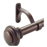 New 48" -84" Curtain Rod  1 Inch Diameter Drapery