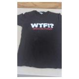 Large  WTF ? ...Fireball T-Shirt ... Where
