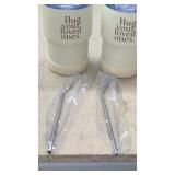 (2) Reusable 17.6oz Simple Stainless Steel
