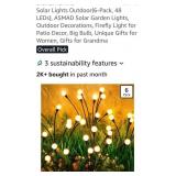 48 Outdoor Solar Garden Lights