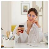 New Rotating Plastic Desk Pen Organizer with 5
