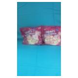 (2) Bags Heart  Marshmallows