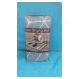 (New)  Microfiber Dish Drying Mat (16" x 18")