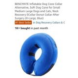 (New) XL  Inflatable Dog  Cone Collar Alternative