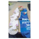 2 New Nickelodeon Socks (6-12 Size)