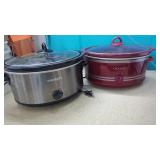 2 Crock Pots.  From Estate .  ( These need to be