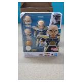 Bandai S.H. Figuarts Krillin figure is dressed in