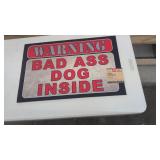 (New) Bad  Ass Dog Indoor/ Outdoor Mat