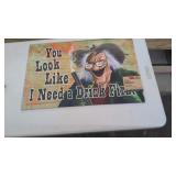 (New)  I Need. A Drink First Indoor/Outdoor Mat
