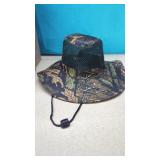 New Camo Mesh Sunhat / Fishing Cap  with Chin