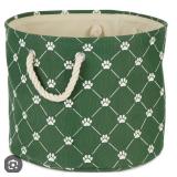 (Medium)Polyester Pet Bin Trellis Paw Hunter