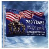 New American Flag 250 Years Anniversary United