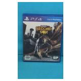PS4...  INFAMOUS  SECOND SON