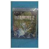 PS3. Infamous 2 with plastic protector case