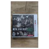 N3DS Metal Gear Solid Snake Eater 3D