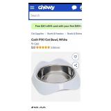 New Catit PIXI Feeding Dish, a shallow,