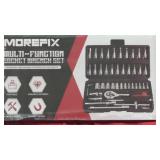 New 46 Pc 1/4" Socket Wrench Set