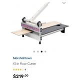 New Marshalltown 13" Ultra Lite Flooring Cutter.